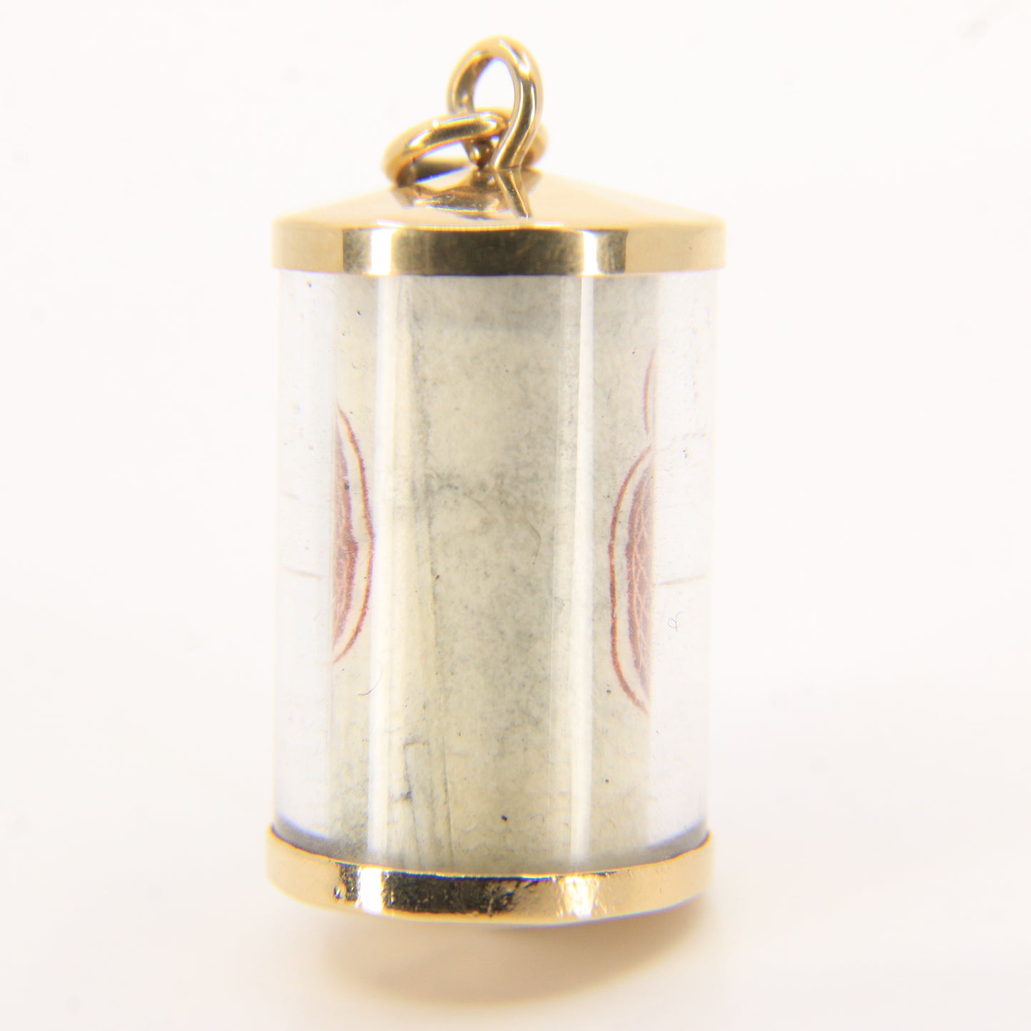 Vintage 9ct Hallmarked Gold 10 Shilling Old UK Currency Good Luck Charm Pendant