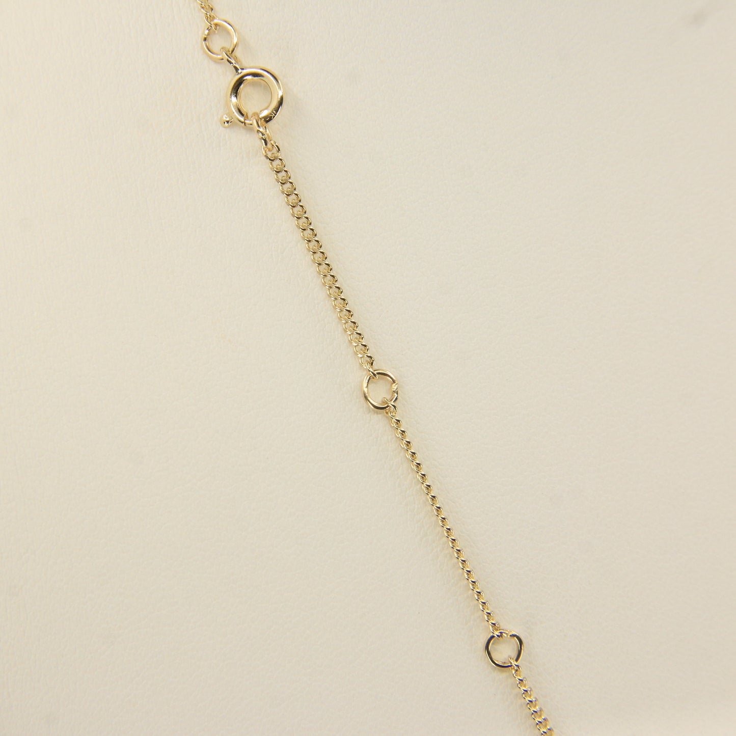 Vintage 9ct Hallmarked Sheila Fleet Two Tone Gold Pendant Necklace 18 Inch Adjustable Chain Boxed