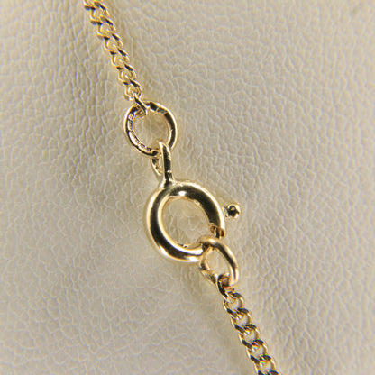 Vintage 9ct Hallmarked Sheila Fleet Two Tone Gold Pendant Necklace 18 Inch Adjustable Chain Boxed