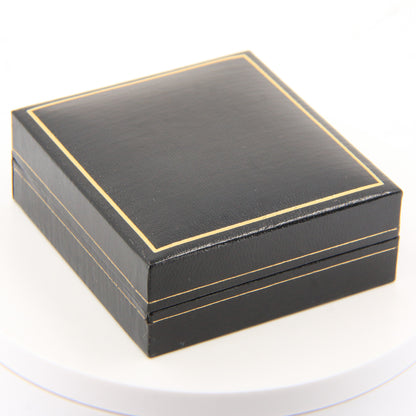 Vintage 9ct Hallmarked Shetland Sheila Fleet Two Tone Gold Drop Earrings Boxed