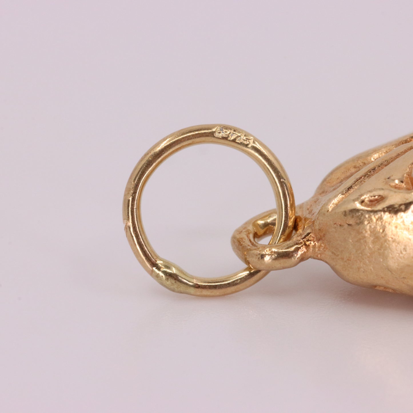 Vintage 9ct Hallmarked Gold Fish Pendant Charm Animal Nautical Fishing Gift