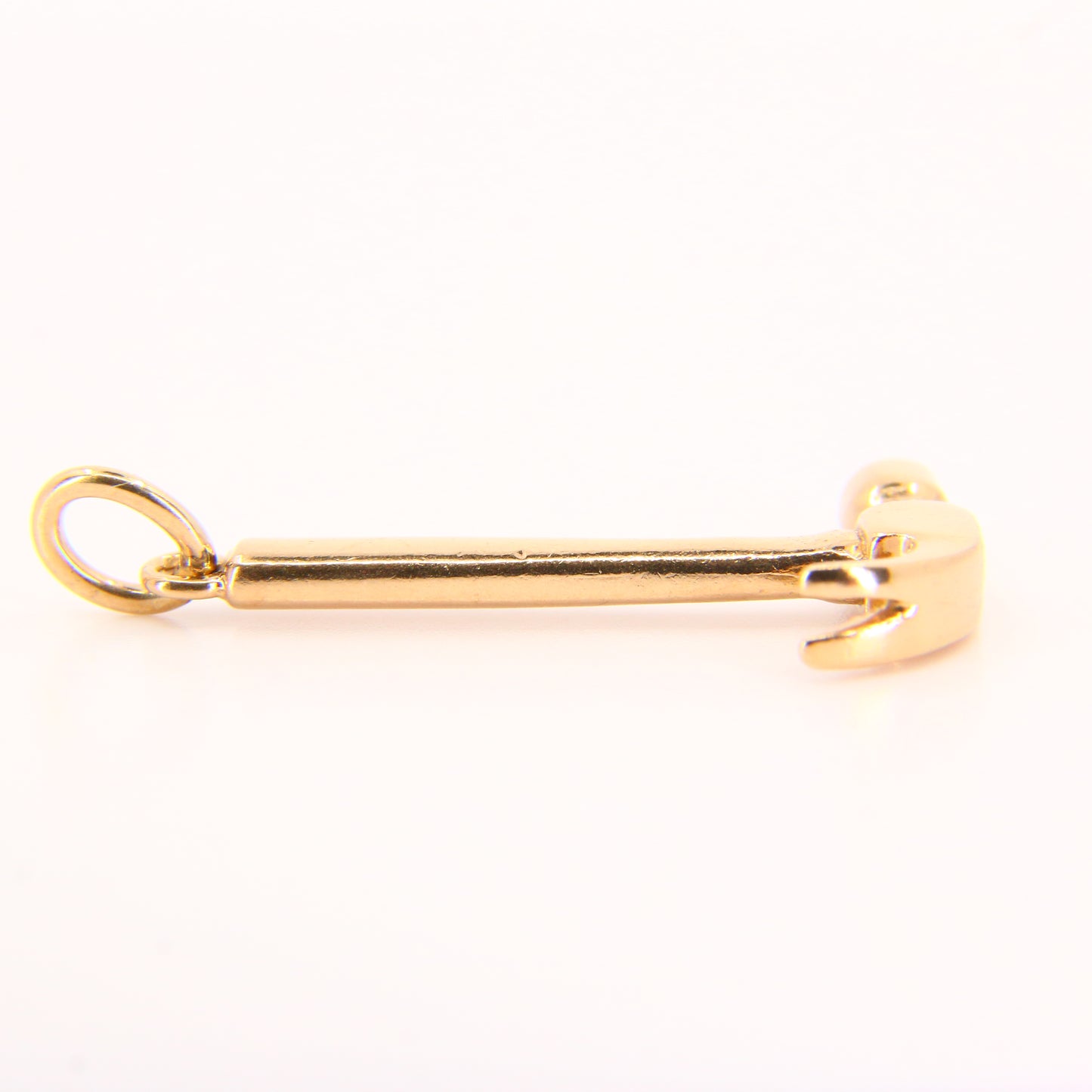 Vintage 9ct Gold Hammer Charm – Solid Gold Hallmarked Tool Pendant