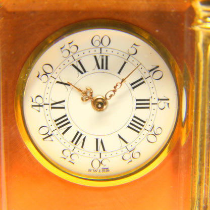 Antique Swiss Miniature Carriage Clock Circa 1900