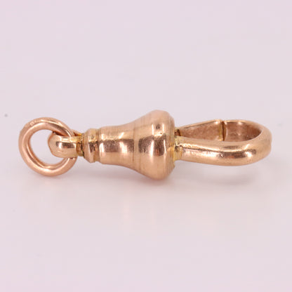Antique 9ct Hallmarked Rose Gold Dog Clip Clasp Jewellery Finding Handpicked