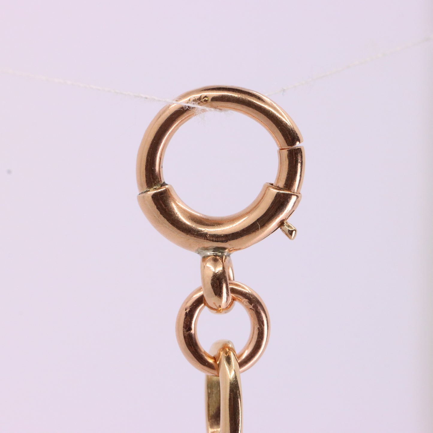 Vintage 9ct Hallmarked Gold Albert T Bar Pendant Extender Necklace Finding