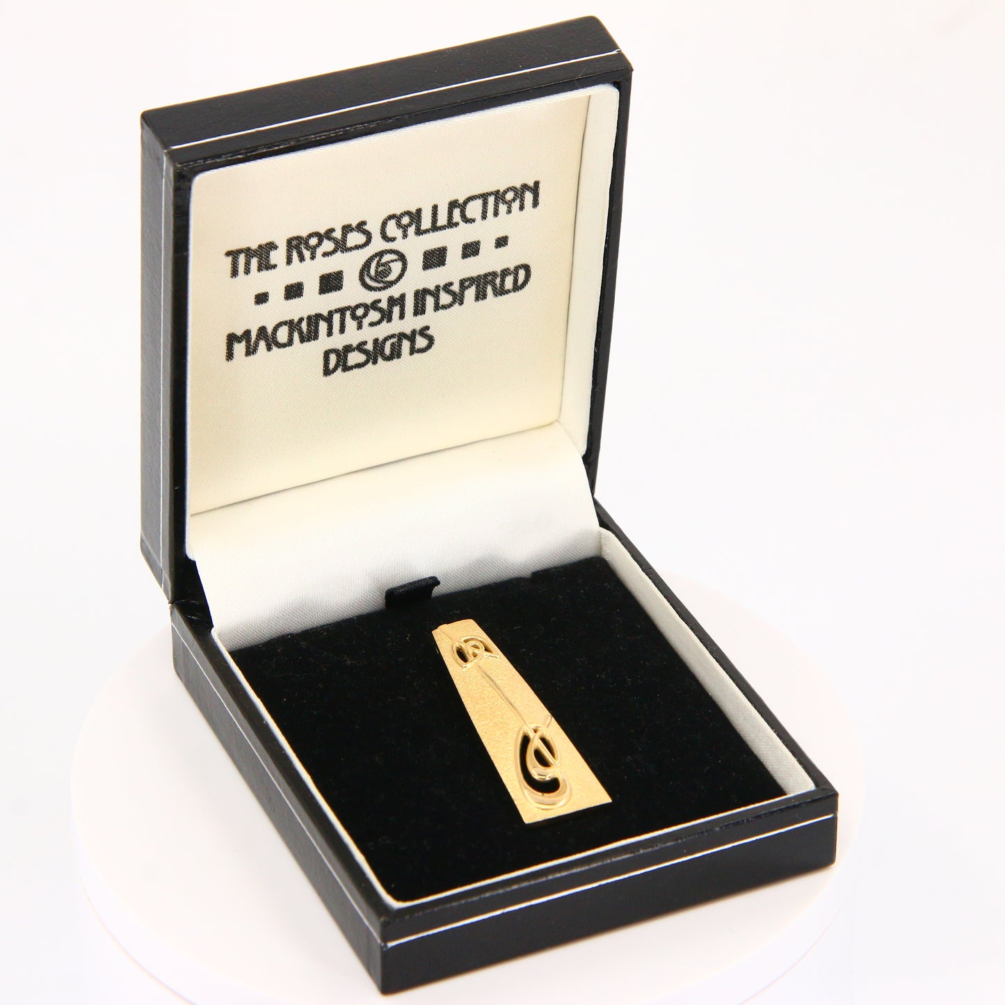 Vintage 9ct Orla Gorie Pendant – Hallmarked Solid Gold Rennie Mackintosh Drop Pendant