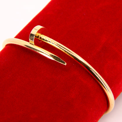 Cartier Juste un Clou Bangle Size 18 – 18ct Yellow Gold Nail Bracelet