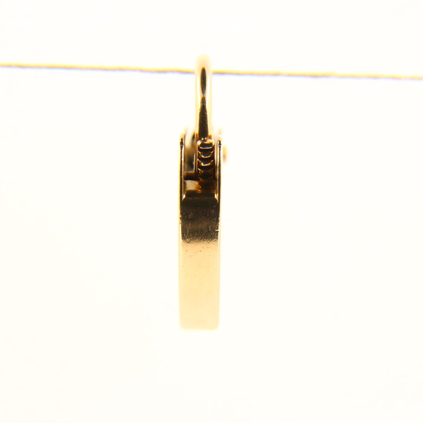 Vintage 9ct Gold Heart Padlock Charm – Hallmarked Solid Gold Gift