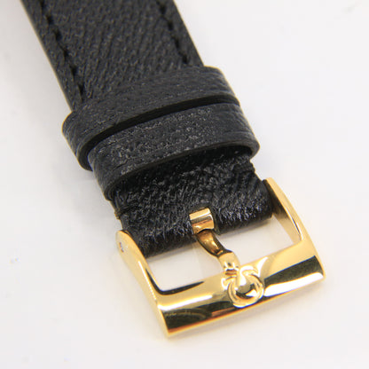 Vintage 9ct Gold Omega Wristwatch Leather Strap Cal 625 Unisex 1975 Hallmarked