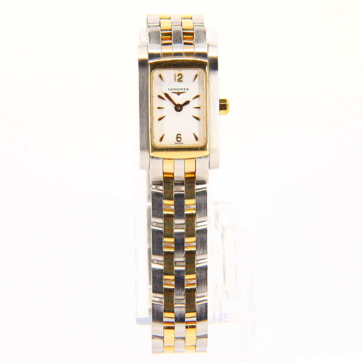 Vintage Longines Dolce Vita Woman's Wristwatch L5.171.5 Steel & 18ct Gold Ladies Watch Boxed Gift