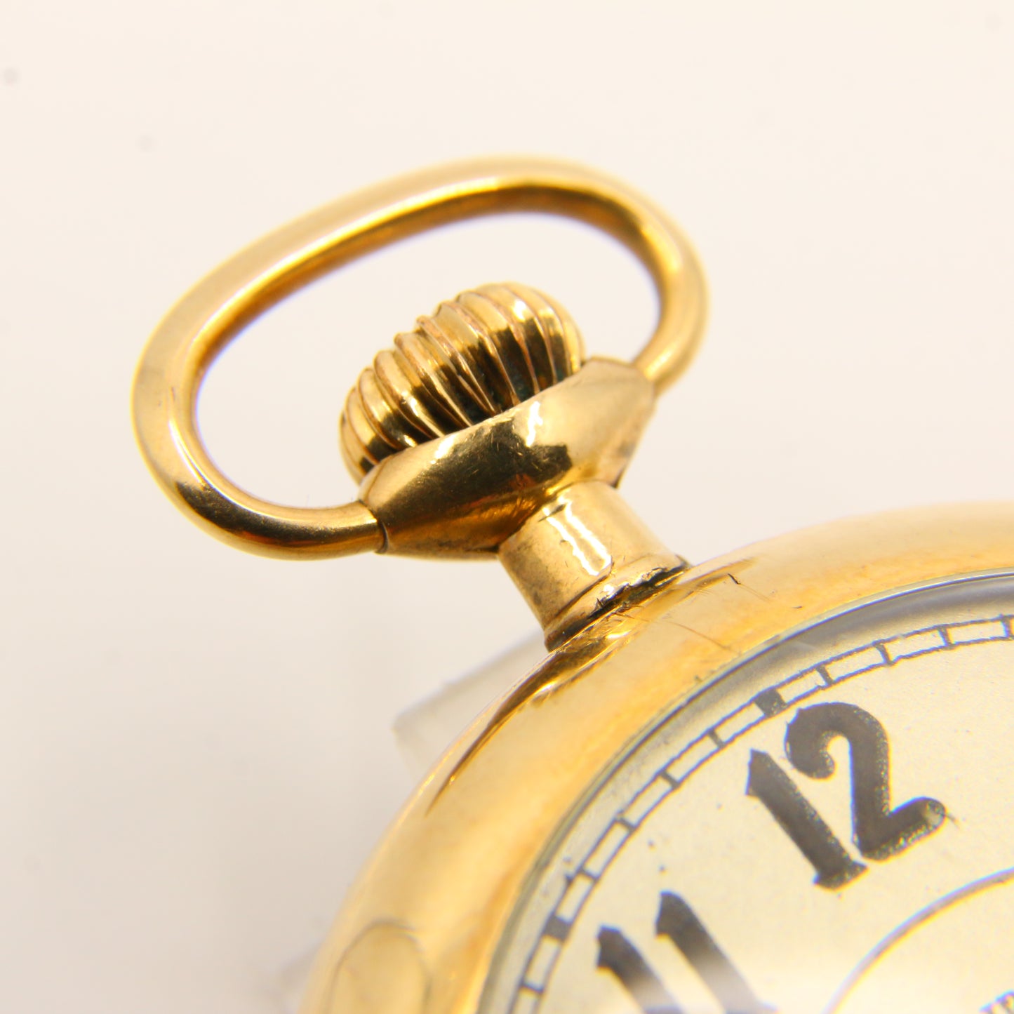 Antique Burlington USA 19 Jewel Keyless Pocket Watch Antique Watch Gift Gold Plated Rolled Gold Pocket Watch