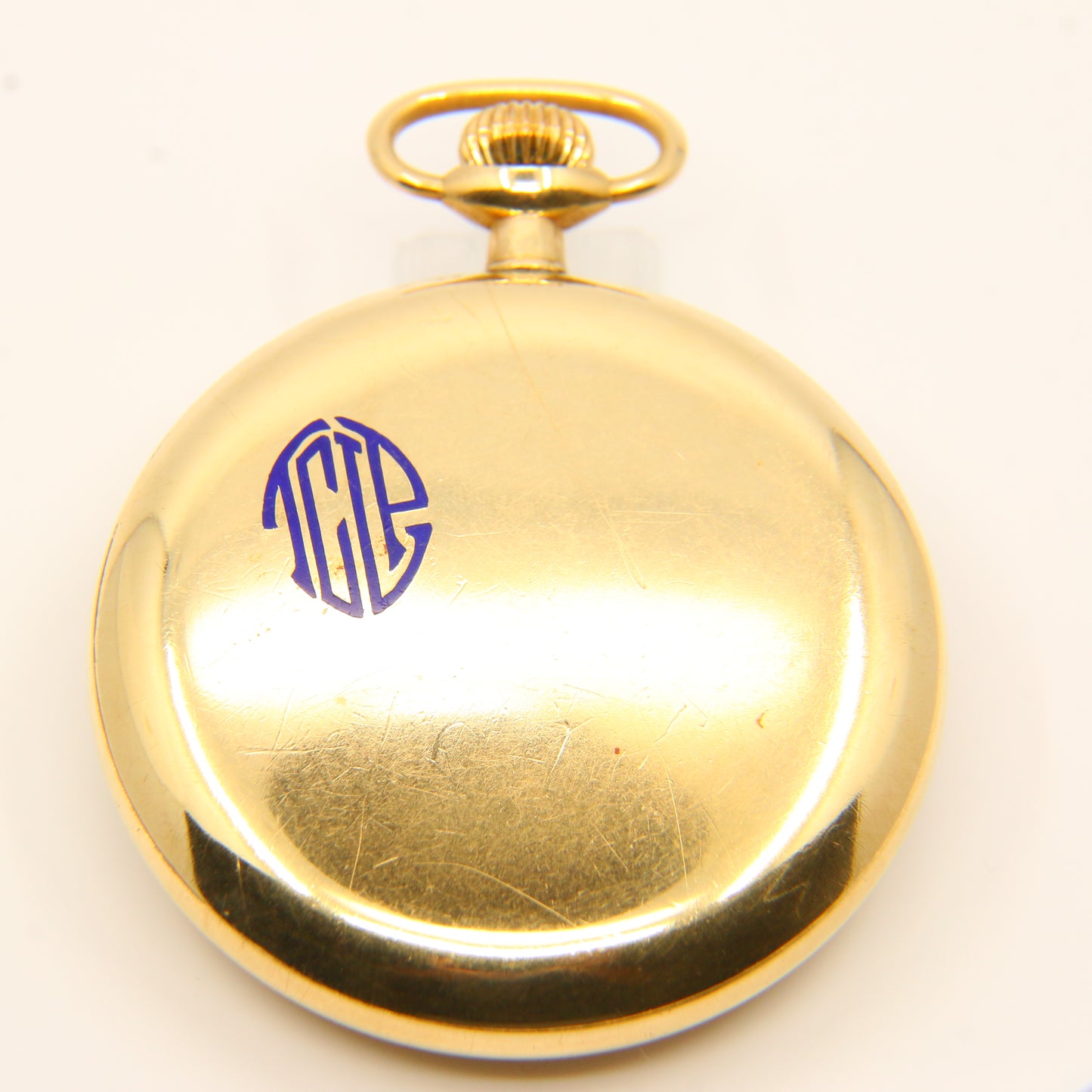 Antique Burlington USA 19 Jewel Keyless Pocket Watch Antique Watch Gift Gold Plated Rolled Gold Pocket Watch