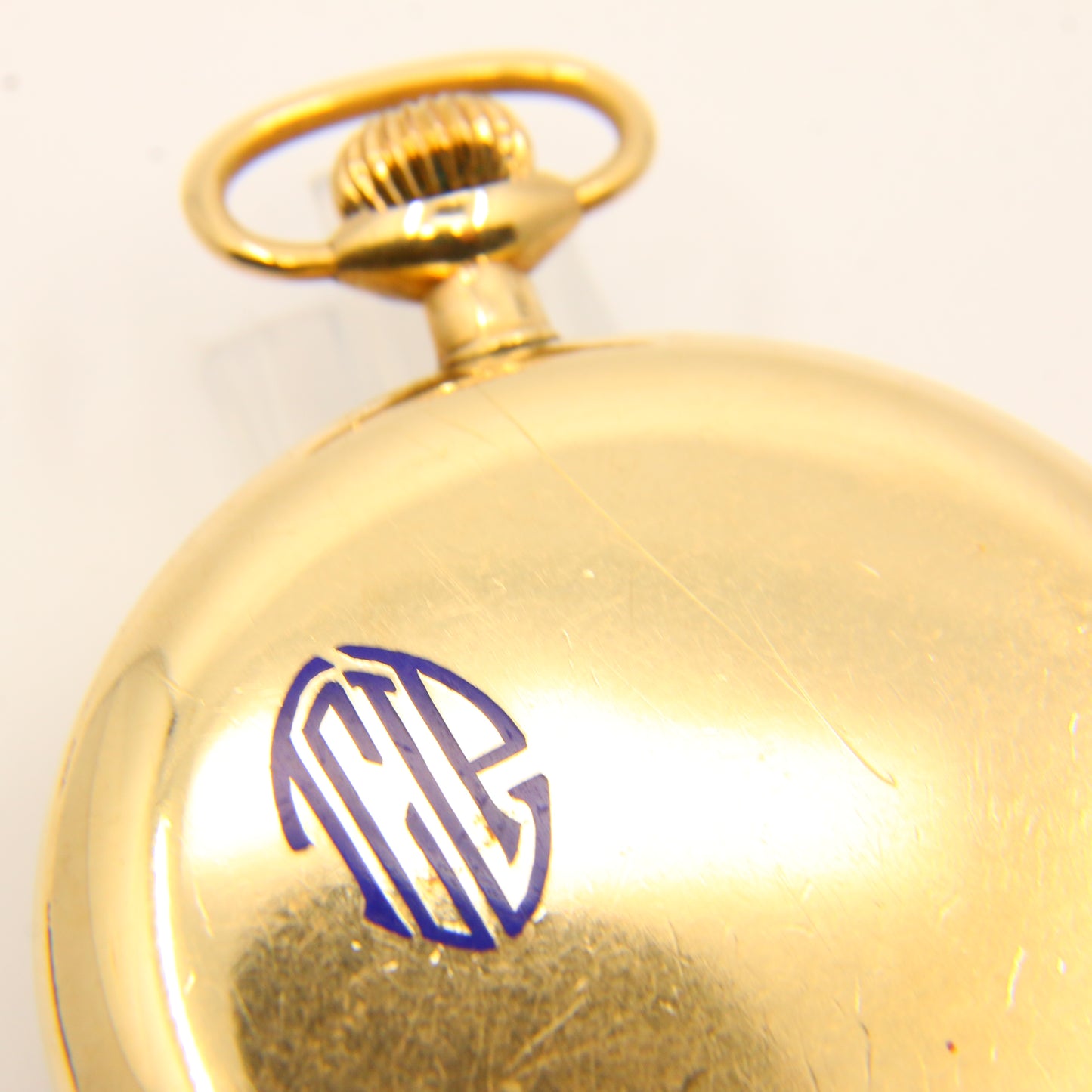 Antique Burlington USA 19 Jewel Keyless Pocket Watch Antique Watch Gift Gold Plated Rolled Gold Pocket Watch