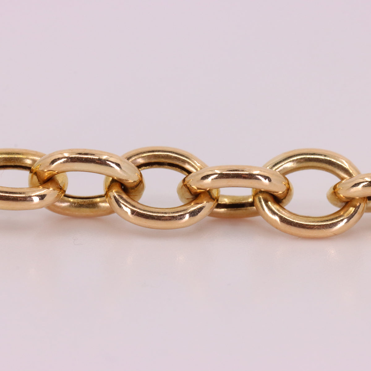 Vintage 9ct Hallmarked Yellow Gold T Bar Slider Heart Charm Belcher Chain Necklace Boxed Gift