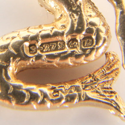 Vintage 9ct Hallmarked Yellow Gold Mermaid Charm Pendant Maritime Nautical Themed Gift