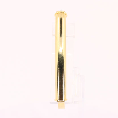 Vintage 18ct Hallmarked Yellow Gold Theo Fennell Shaft Hinged Bangle Bracelet Boxed