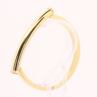 Vintage 18ct Hallmarked Yellow Gold Theo Fennell Shaft Hinged Bangle Bracelet Boxed