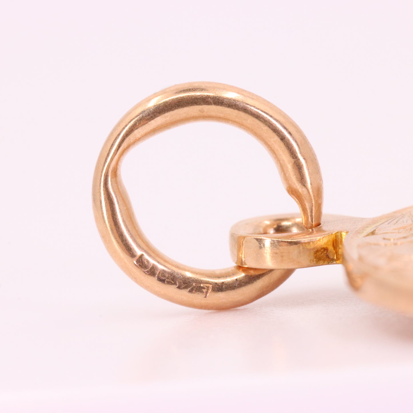 Antique 9ct Hallmarked Gold Masonic G Pendant Fob Loyalty Charm Freemason Gift