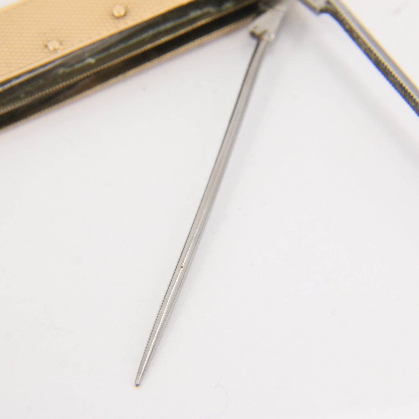 Antique 9ct Hallmarked Gold Edwardian Pocket Knife Folding Multitool Gift