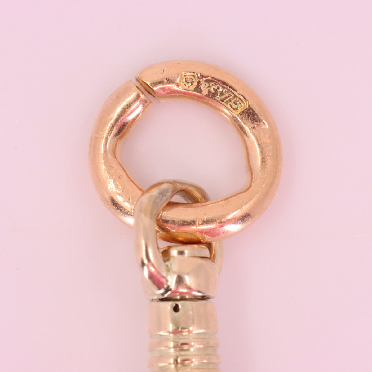 Vintage 9ct Hallmarked Yellow Gold Swivel Dog Clip  Jewellery Making Finding