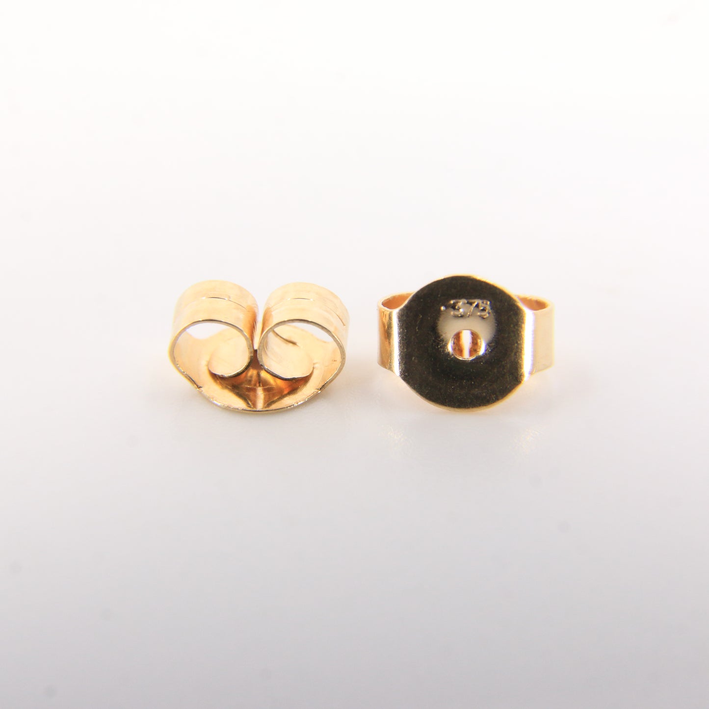 Vintage 9ct Hallmarked Yellow Gold Knot Stud Earrings Textured Design Boxed Gift