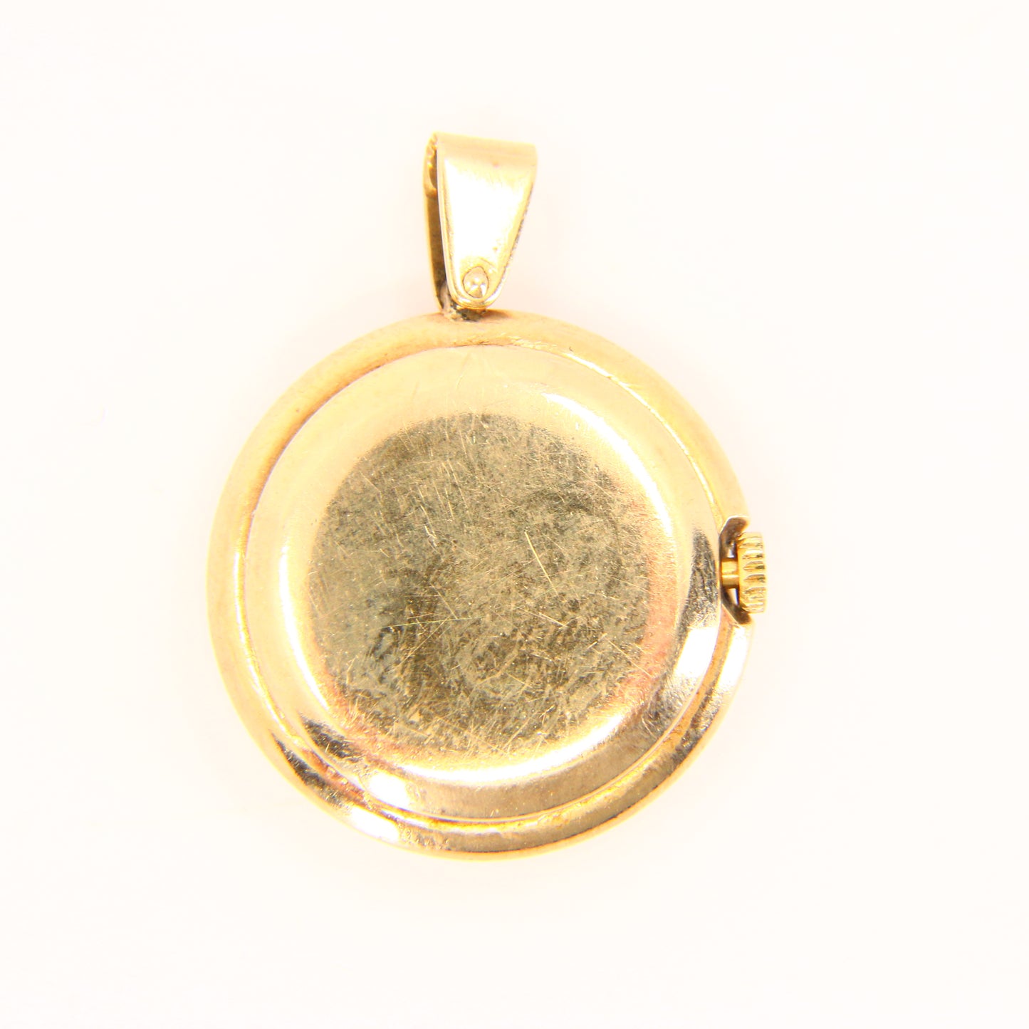 Vintage 9ct Rodania Swiss Made Watch Pendant 9 Carat Hallmarked Yellow Gold 17 Jewel Watch Charm