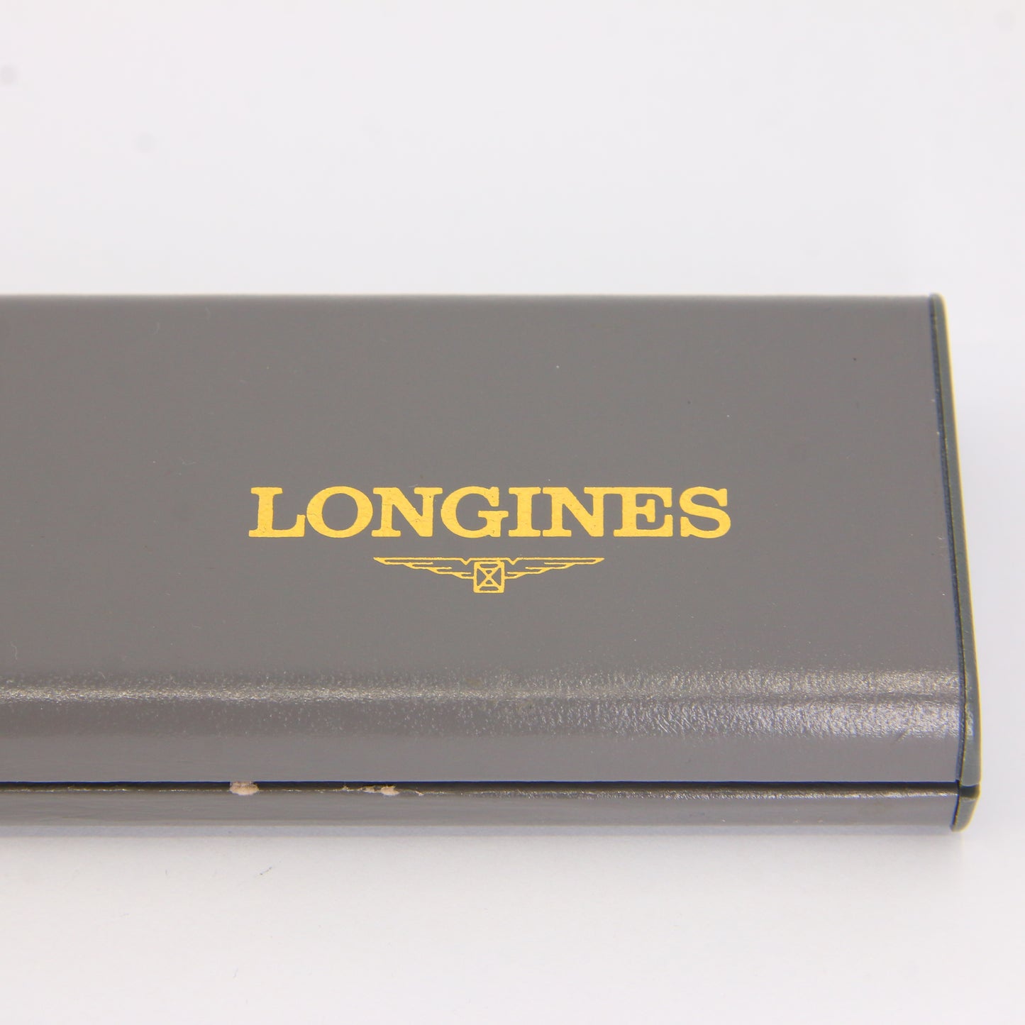 Vintage 1960 Automatikuhr Herren Longines 18 Karat Gold Armbanduhr Leder