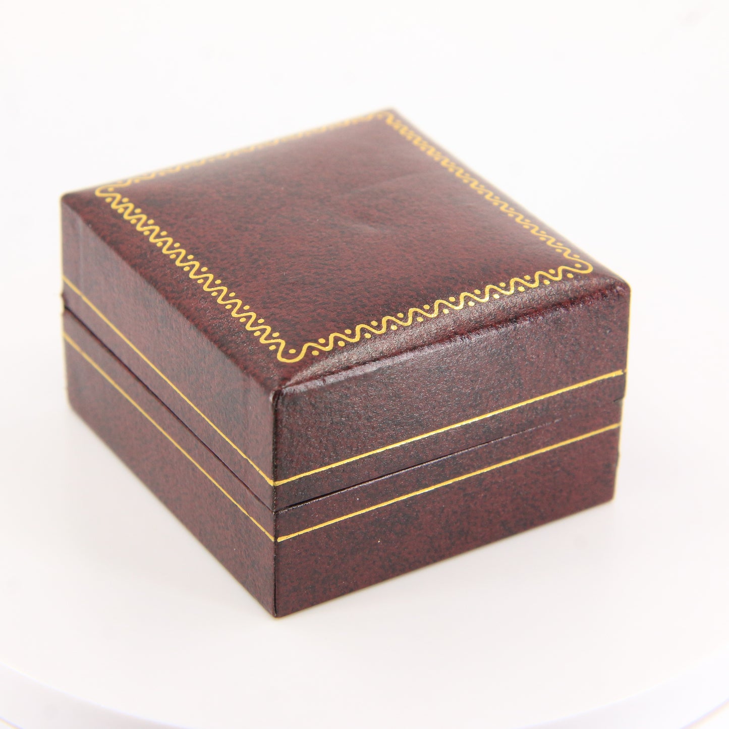 Vintage 9ct Hallmarked Yellow Gold Knot Stud Earrings Classic Design Boxed Gift