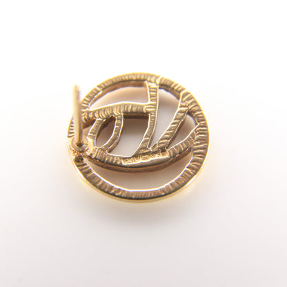 Vintage 9ct Hallmarked Gold Rennie Mackintosh Stud Earrings Art Nouveau Boxed