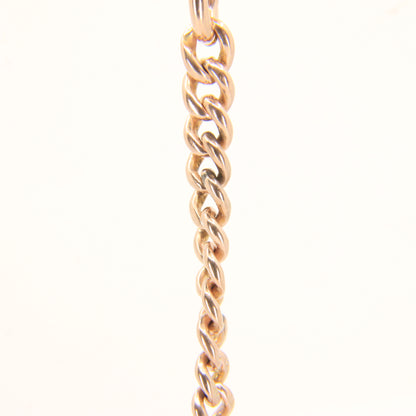 Antique 9ct Hallmarked Gold Watch Chain – 4.2" Swivel T-Bar Extender Gift