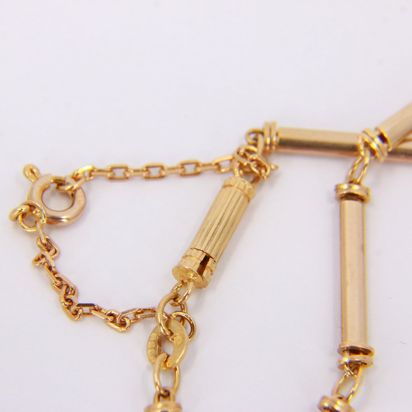 Vintage 9ct O.P Orlandini Italian Gold Necklace