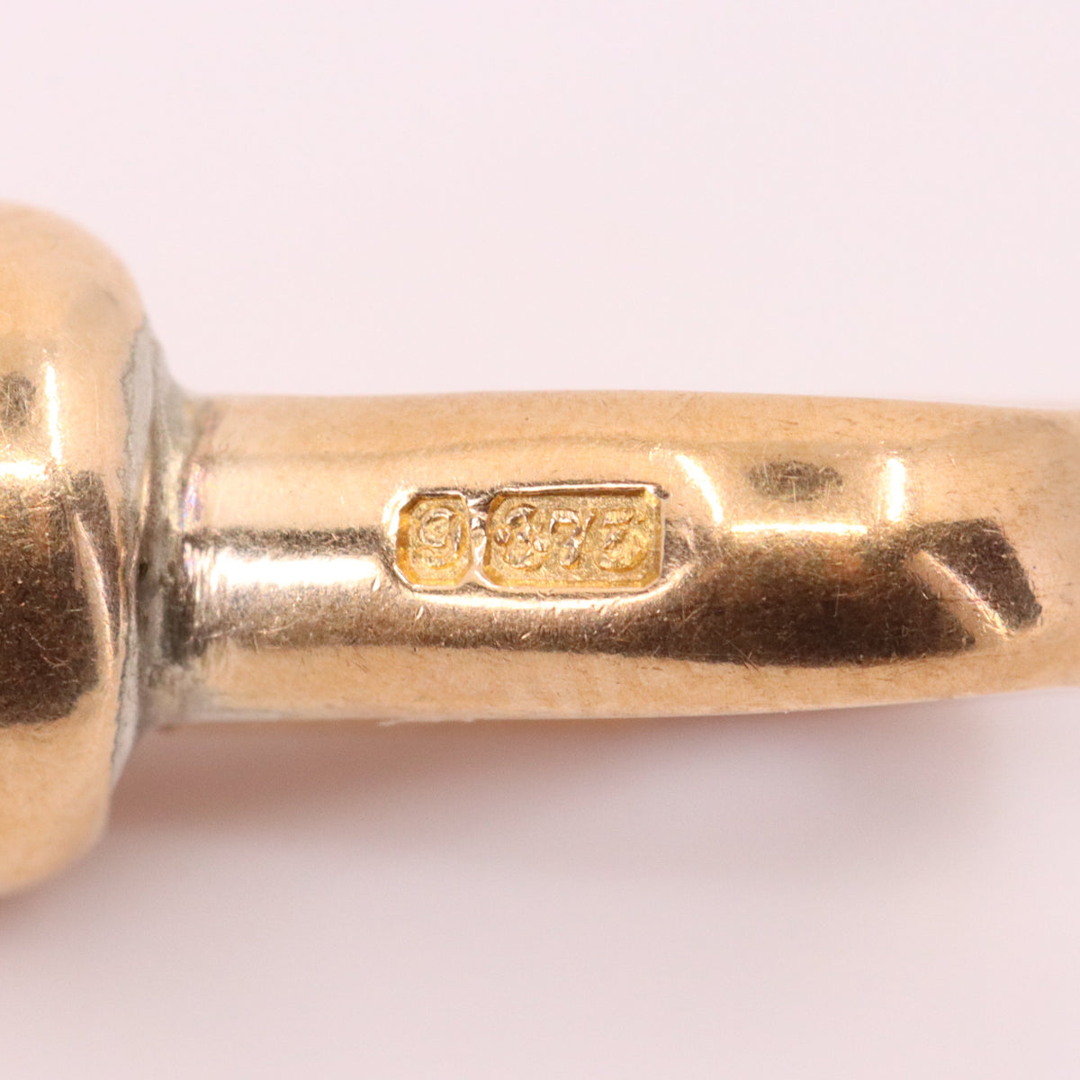 Antique 9ct Hallmarked Rose Gold Albert Dog Clip Clasp Jewellery Making Charm Holder