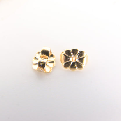 Vintage 9ct Yellow Gold St Mungo Glasgow Stud Earrings Scottish Heritage Gift