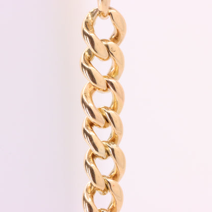Antique 9ct Hallmarked Rose Gold 5.5 Inch Albert Chain Extension T Bar Dog Clip