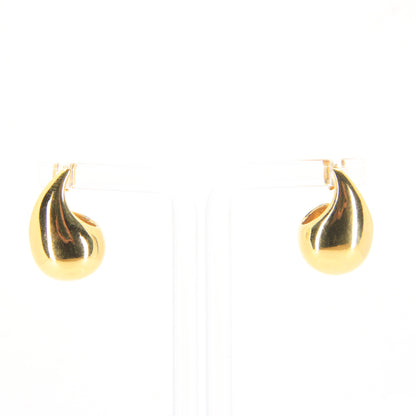Vintage 9ct Hallmarked Yellow Gold Teardrop Stud Drop Earrings Boxed Gift