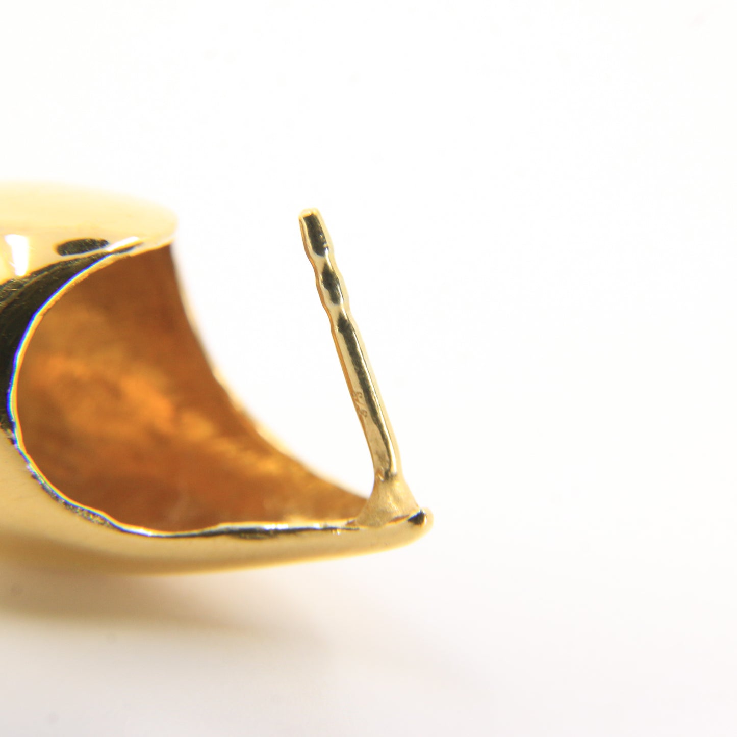 Vintage 9ct Hallmarked Yellow Gold Teardrop Stud Drop Earrings Boxed Gift