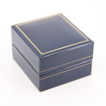 Vintage 9ct Hallmarked Yellow Gold Teardrop Stud Drop Earrings Boxed Gift