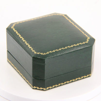 Vintage 9ct Yellow Gold Unoaerre Italian Hoop Earrings Classic Designer Boxed