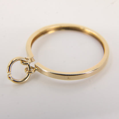 Vintage 9ct Gold Hallmarked Half Sovereign Coin Holder Pendant