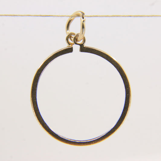 Vintage 9ct Gold Hallmarked Half Sovereign Coin Holder Pendant