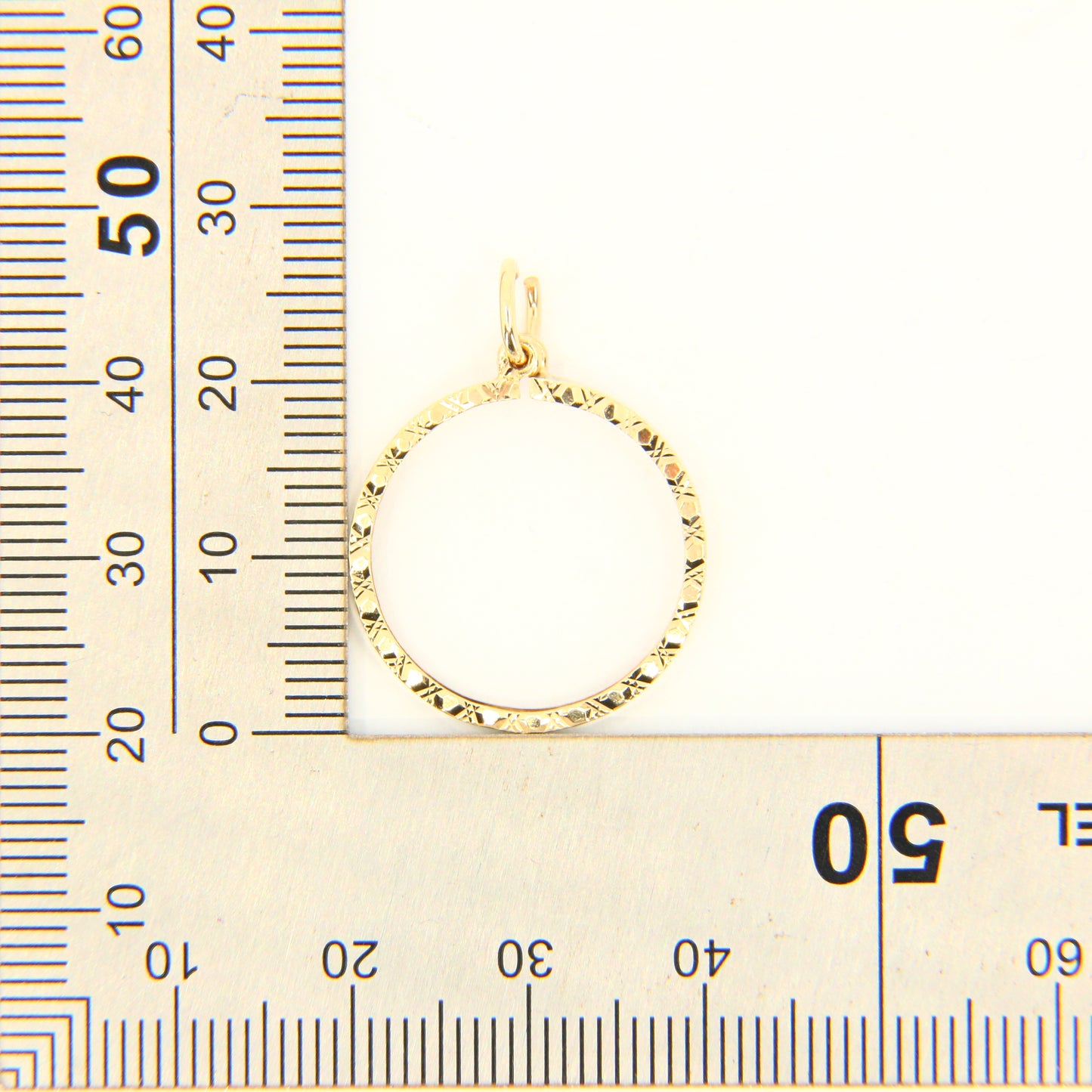 Vintage 9ct Gold Half Sovereign Gold Coin Display Pendant Gold 1/2 Sovereign Coin Mount Charm