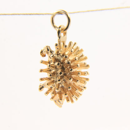 Vintage 9ct Gold Hallmarked Hedgehog Charm Pendant