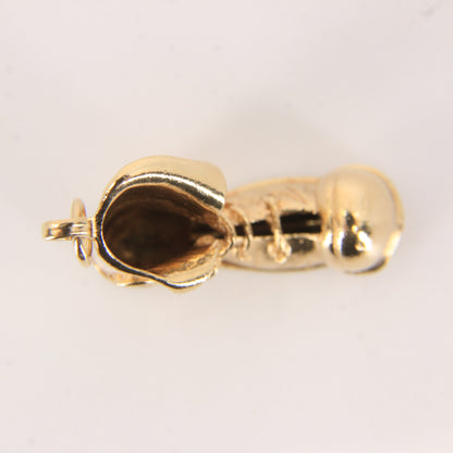 Vintage 9ct Gold Hallmarked Boot Charm Pendant Collectable