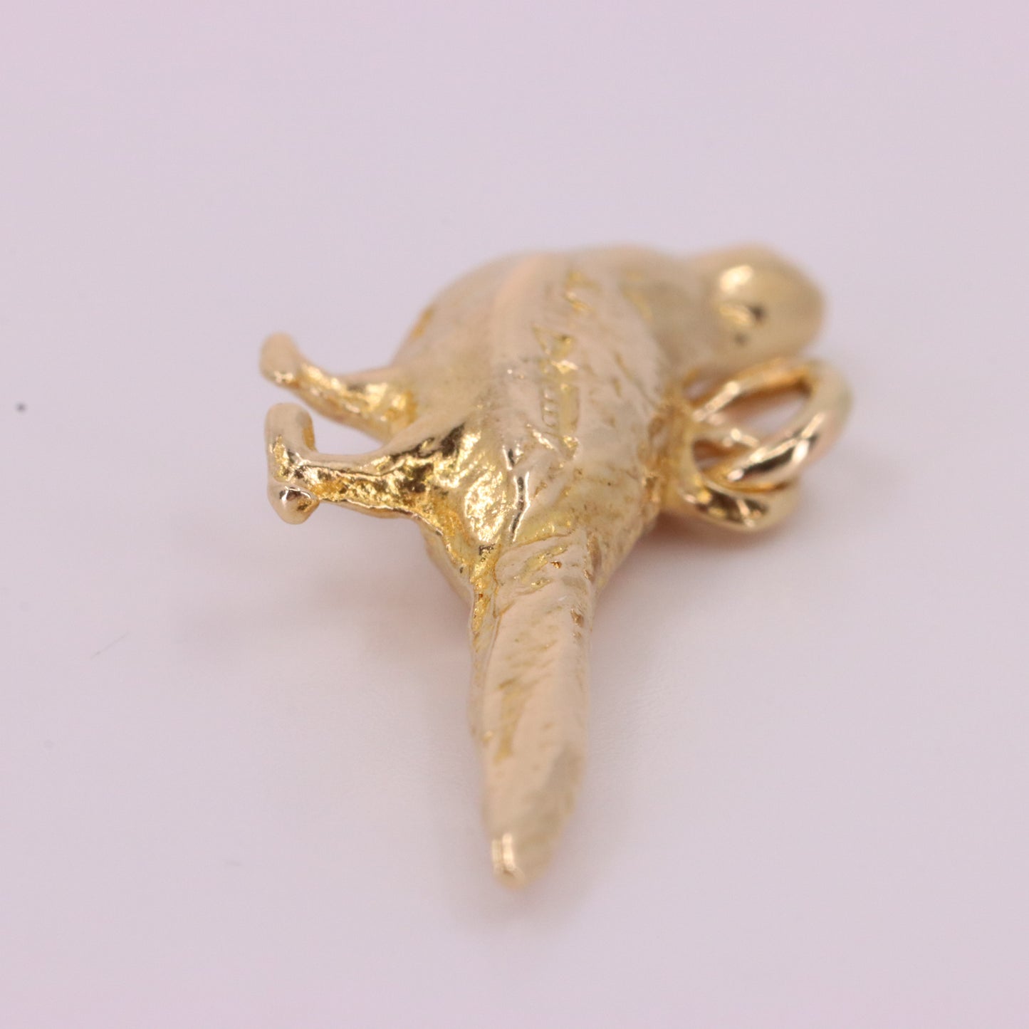 Vintage 9ct Hallmarked Gold Pheasant Bird Charm Pendant Scottish Country Gift