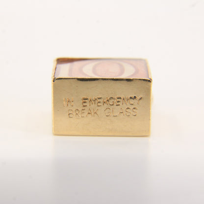 Vintage 9ct Gold Hallmarked Emergency Fund £10 Break Glass Charm