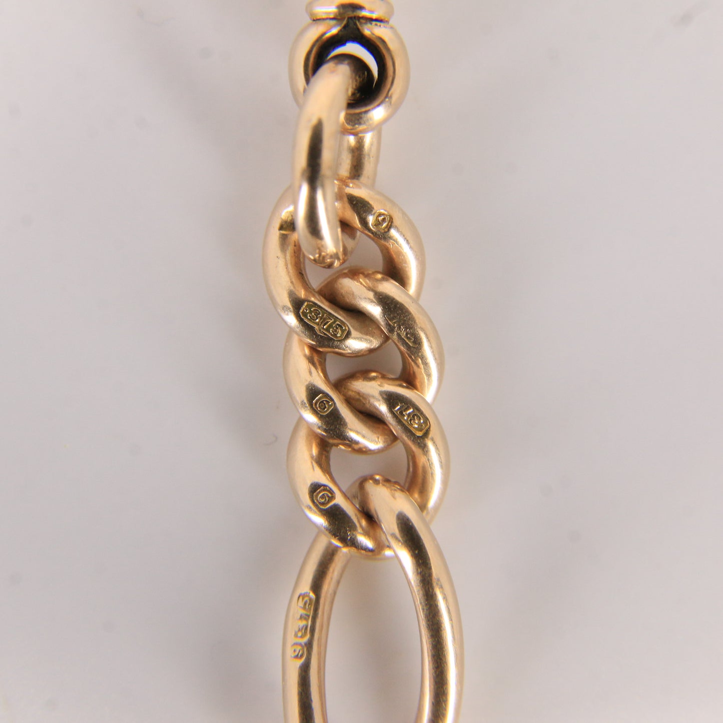 Antique 9ct Hallmarked Gold Part Albert T Bar 3.5 Inch Necklace Extender Chain