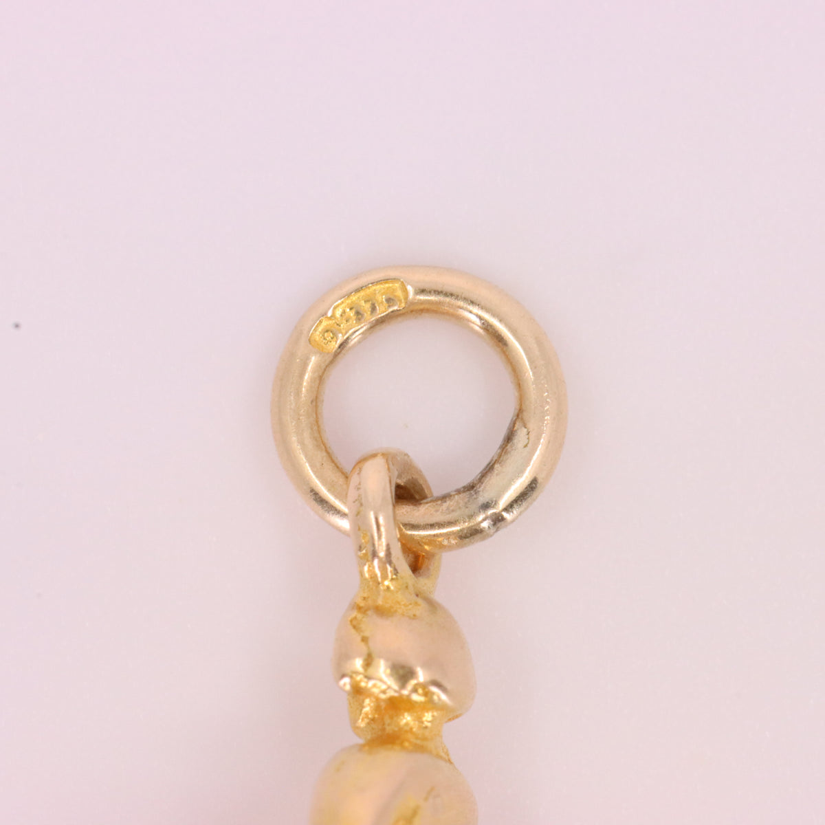 Vintage 9ct Hallmarked Gold Ballerina Dancer Woman Charm Ballet Pendant Gift