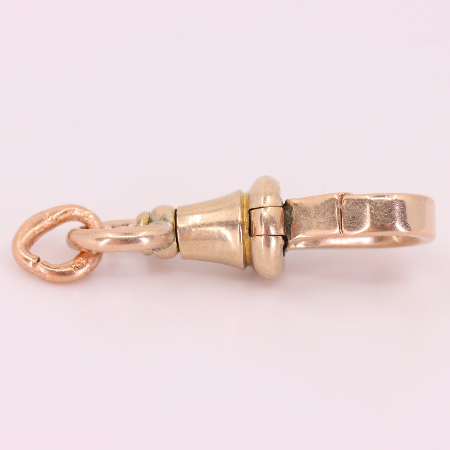 Antique 9ct Rose Gold Dog Clip Clasp Jewellery Finding Charm Handpicked Gift
