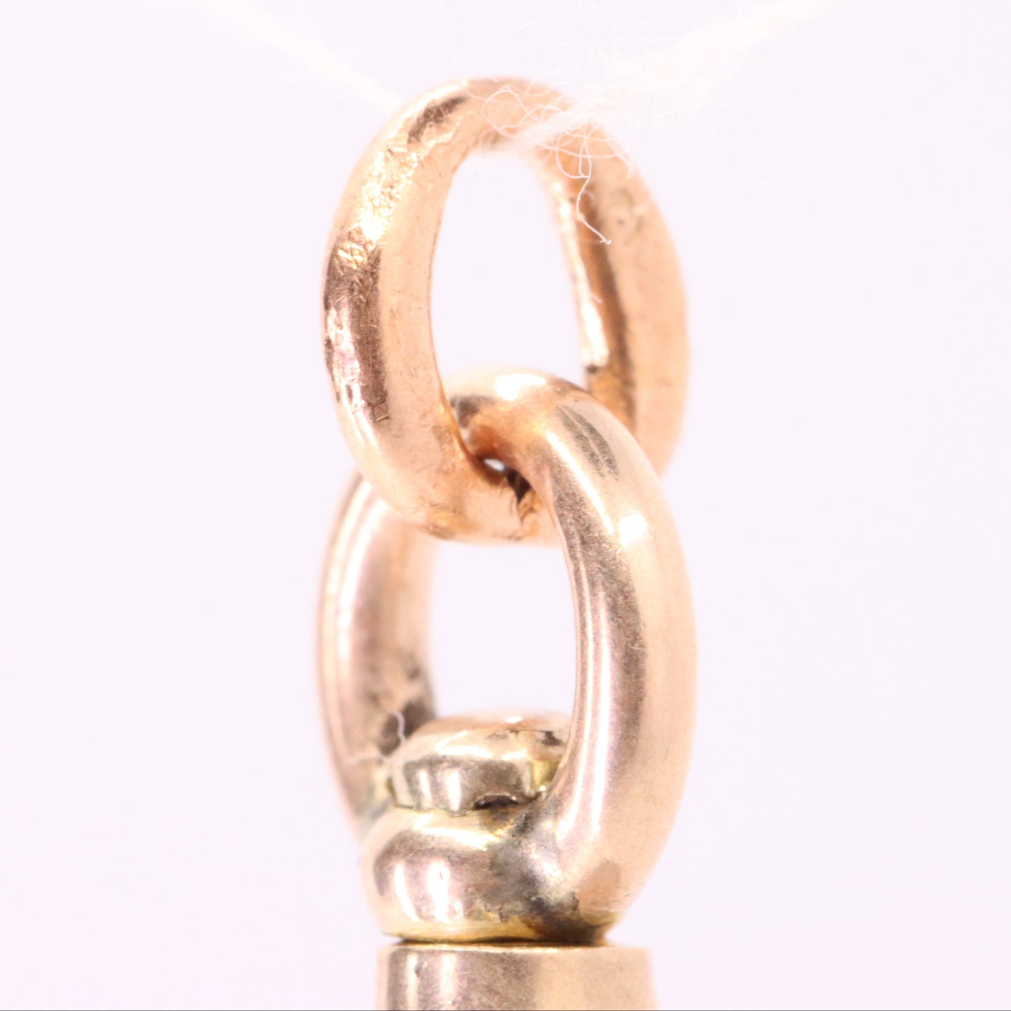 Antique 9ct Rose Gold Dog Clip Clasp Jewellery Finding Charm Handpicked Gift