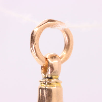 Antique 9ct Rose Gold Dog Clip Clasp Jewellery Finding Pendant Charm Handpicked
